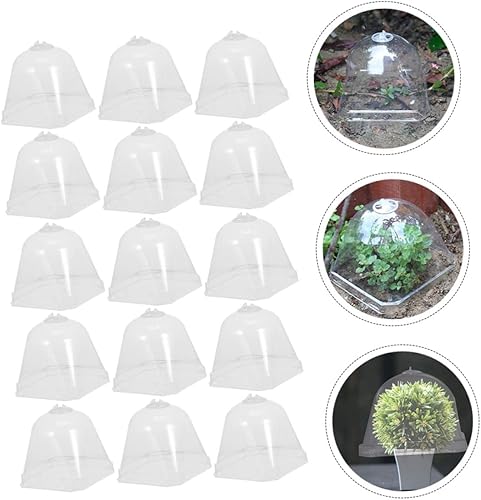 Miniatura 6 de MERRYHAPY Cubiertas de campana de cúpula de plantas de material resistente fabricado para jardinería y protección de invierno