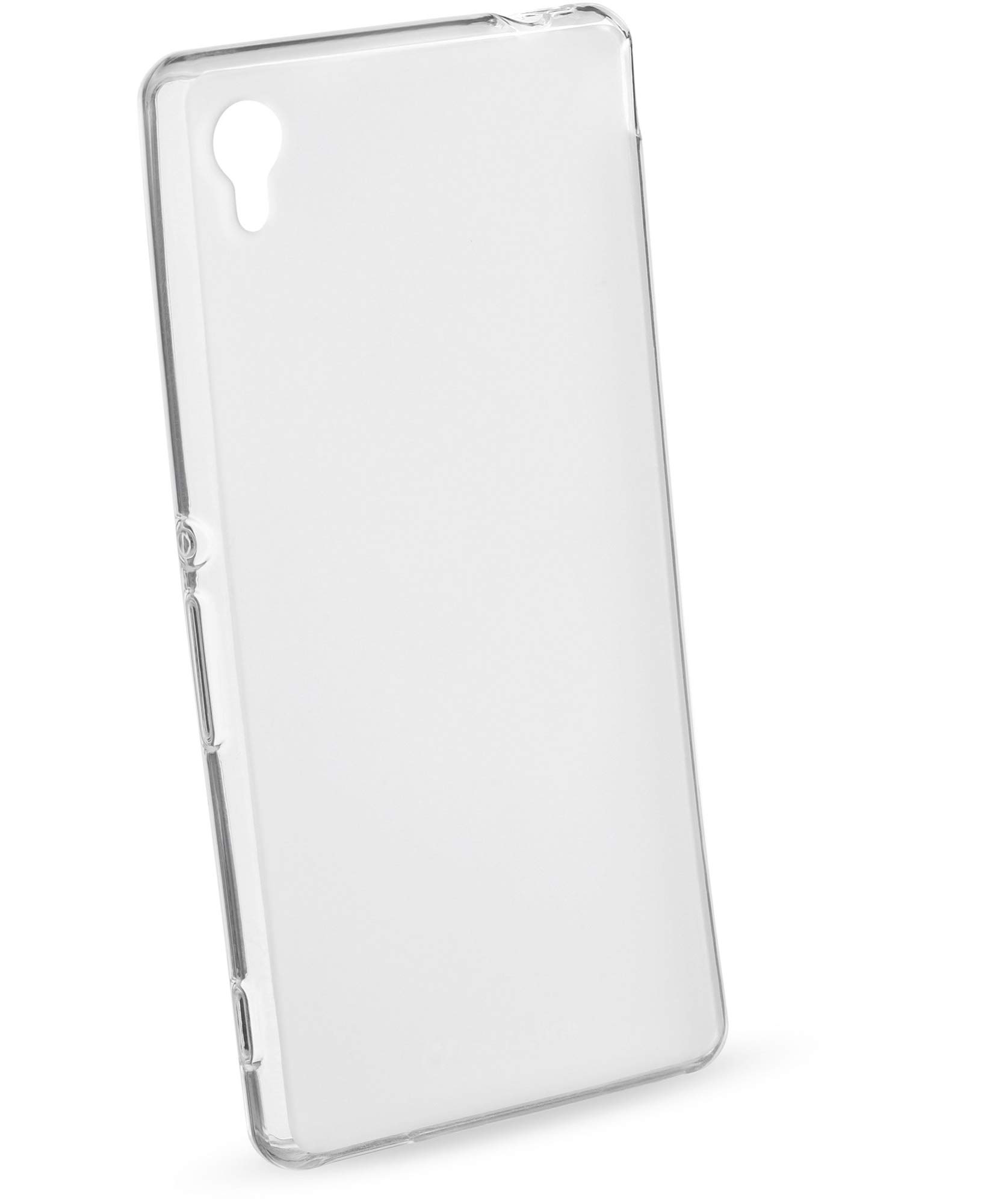 Cellular Line Shape Custodia In Gomma Trasparente Per Sony Xperia M4 Aqua, Cover Sottile E Leggera, Protezione Antiurto E Antigraffio