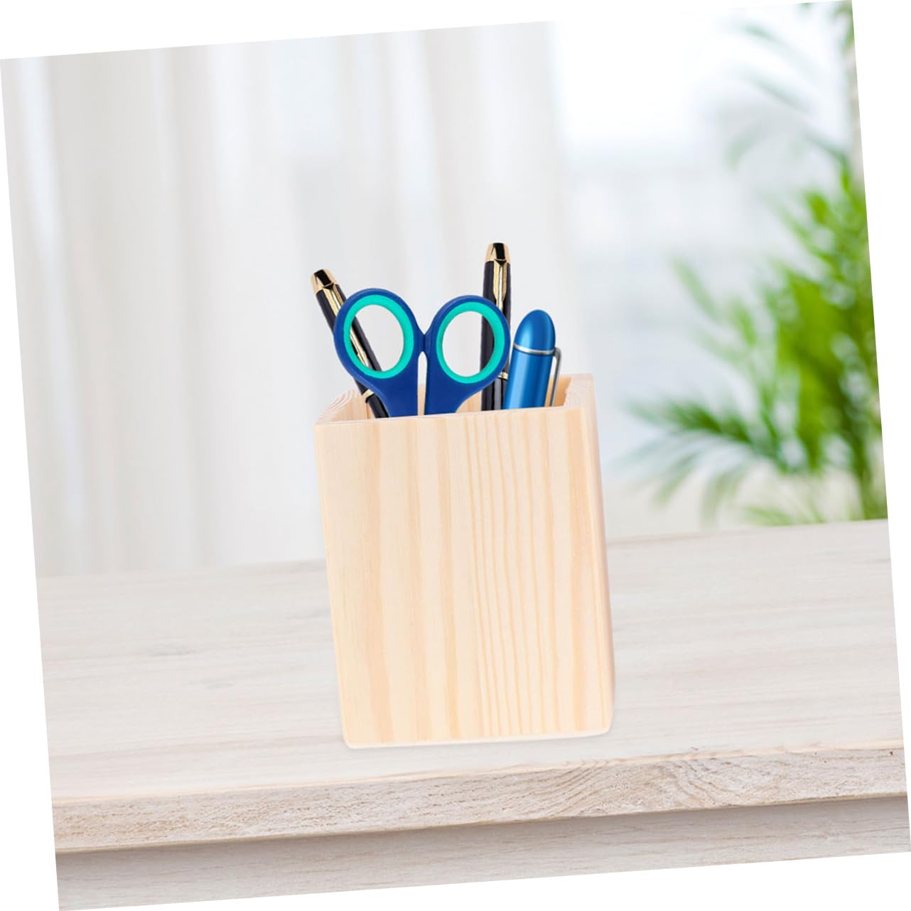 MAGICLULU 5 Cubos De Almacenamiento Para Brochas De Maquillaje Soporte Para Para El Hogar Soporte Para Taza Para De Mesa Para Lápices De Madera