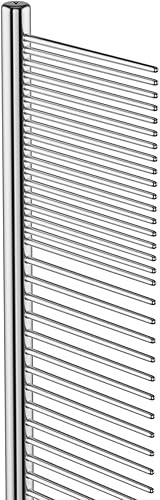 Miniatura 3 de Andis 68545 Peine de acero inoxidable para nudos, tapetes y depilación suelta  Herramienta eficaz de desenmascaramiento cómodo, ligero, portátil y