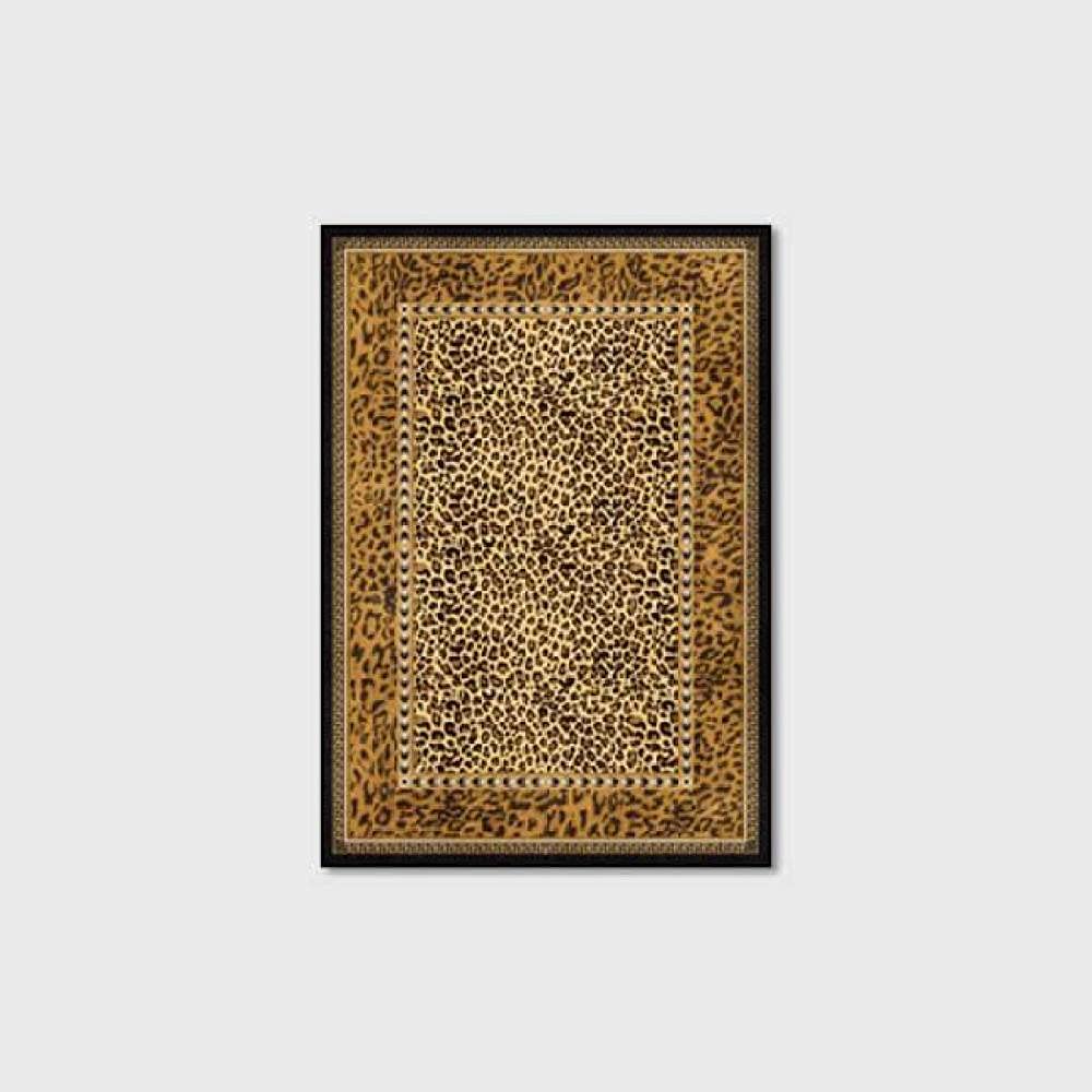 Tappeto Tigre skin modello, 200 x 300 cm, antiscivolo, impermeabile, antibatterico, tappetino per cucina, bagno o postazioni di lavoro
