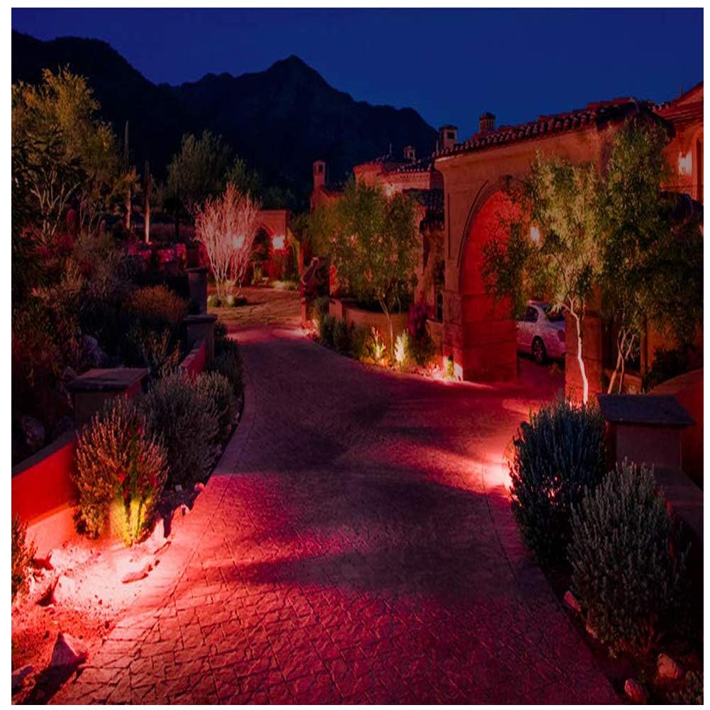 Paquete de 6 bombillas LED MR16 GU5.3 con base de dos pines, 5 W, equivalente a halógenos de 50 W, CA CC 12 V de bajo voltaje, focos de 40 grados para paisaje, patio, jardín, árbol, piscina,