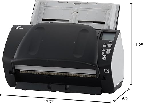 Miniatura 4 de Fujitsu FI-7160 - Escáner de documentos - Dúplex - 8.5 pulgadas x 14 pulgadas - 600 DPIx600 DPI - Hasta 60 PPM (Mono)/hasta 60 PPM (color) - ADF (80