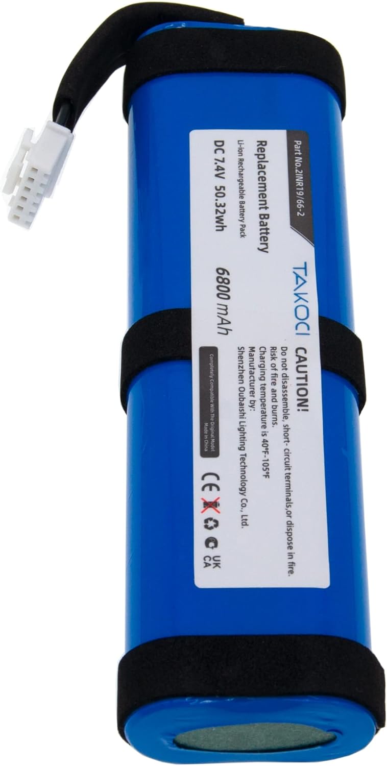 Xtreme 2 Battery Replacement for SUN-INTE-103, 2INR19/66-2 Battery Bluetooth Speaker 6800mA - Image 7