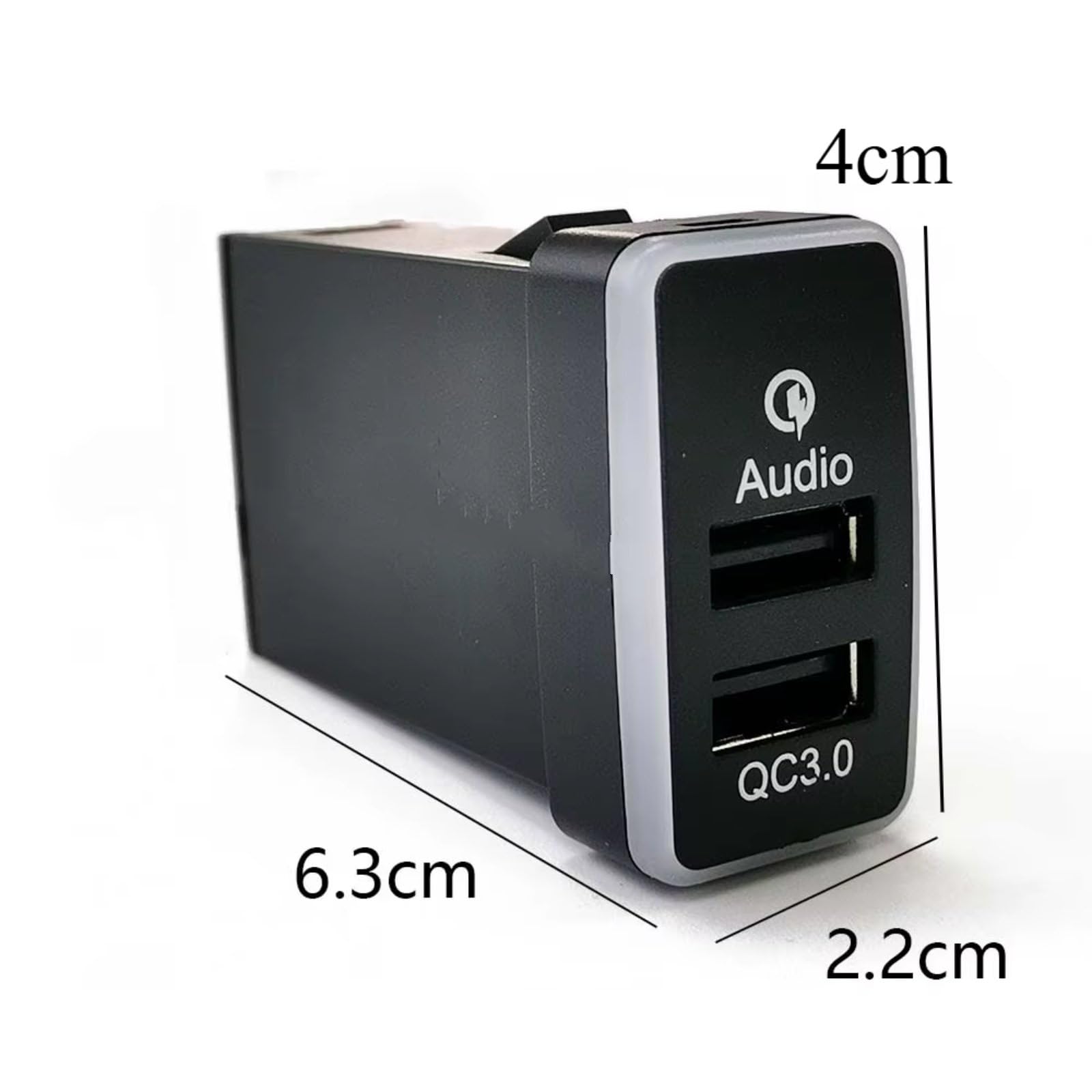 Console Centrale Porta USB Compatibile Con Toyota Per FJ Cruiser Per Telefono Auto Terrestre Presa Ricarica QC3.0 Adattatore Audio Ricarica Presa USB