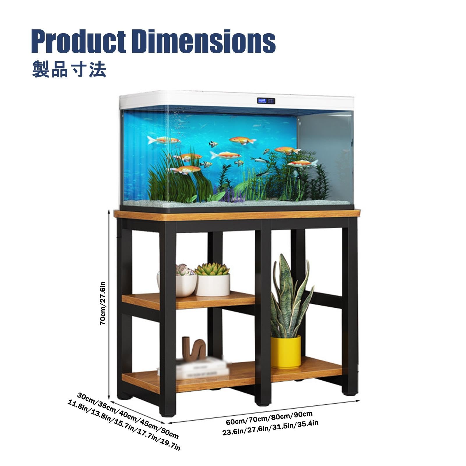 Mobile per Acquario, Base per Acquari, Elevata Capacità di Carico