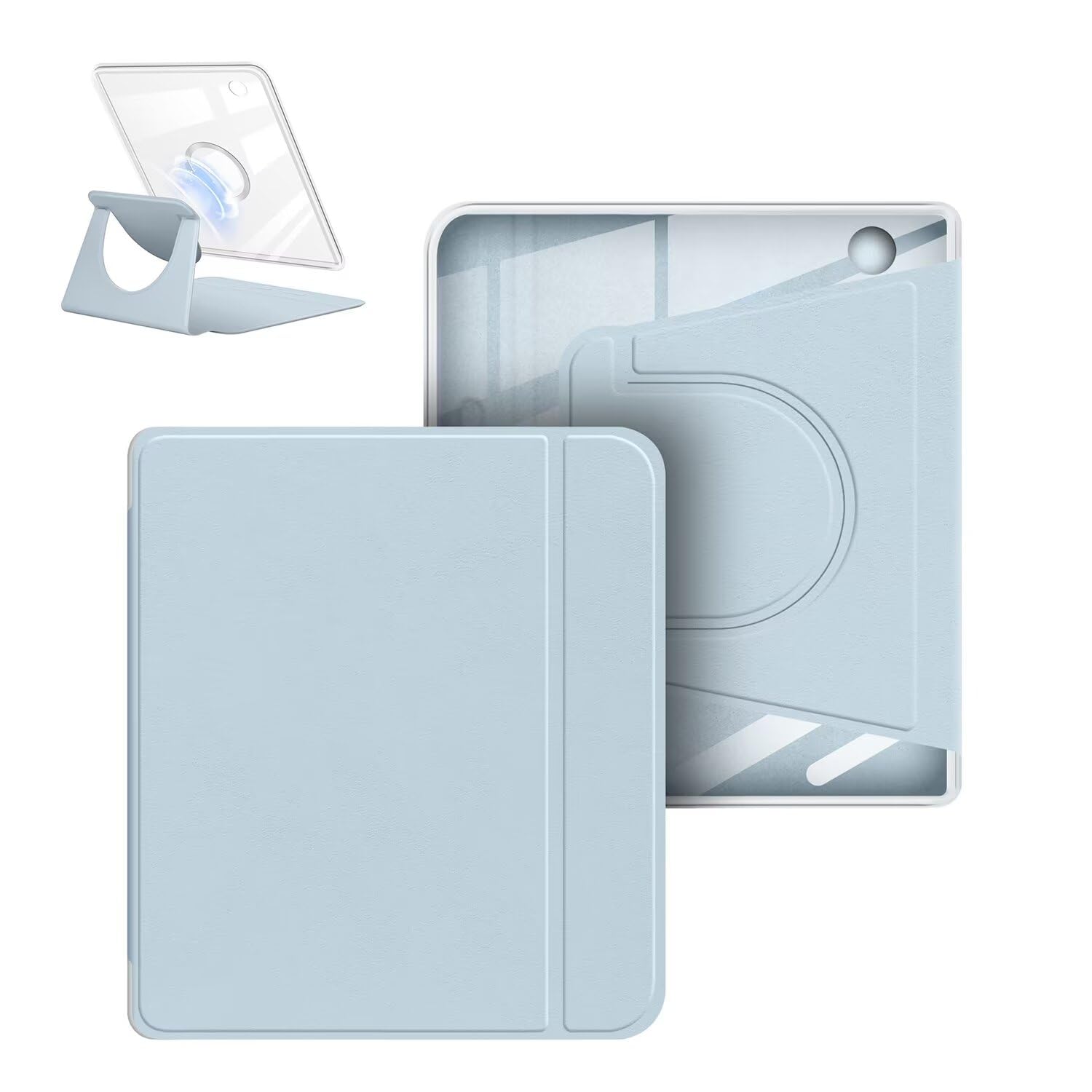 Magnetic Detachable Case Case for 7" Kobo Libra 2 2021 Released, Ultra Clear Soft Flexible Transparent Acrylic Back Cover with Auto Sleep/Wake for Kobo Libra 2 — view 22