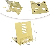 Vista 2 de Soporte de libro de metal ajustable para lectura