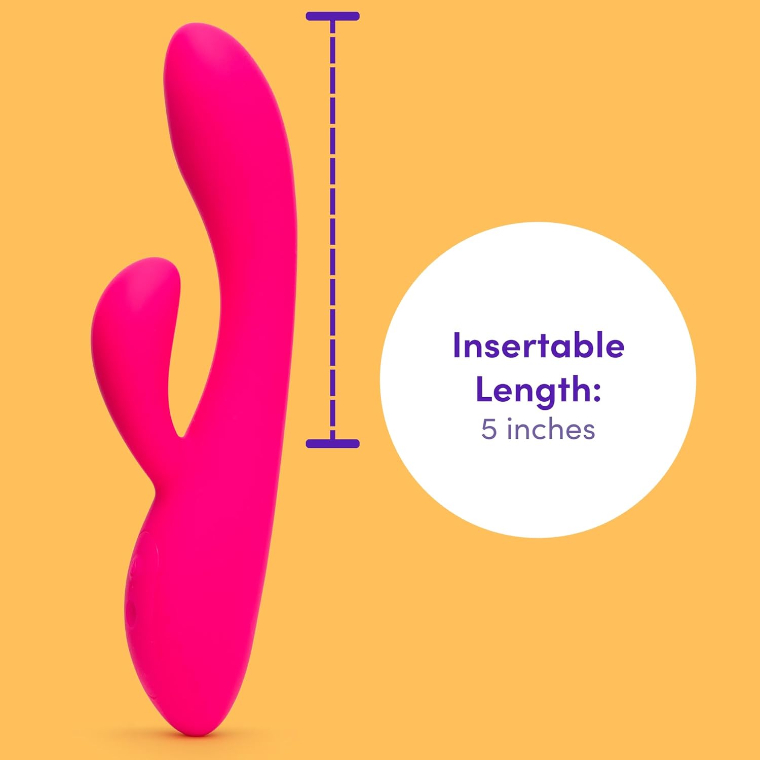 Lovehoney Dream Warming Rabbit Vibrator - 5 inch Silicone Vibrating Dildo - G Spot & Clit Stimulator - 9 Vibration Modes - Rechargeable & Waterproof Vibrator for Women - Adult Sex Toy - Pink