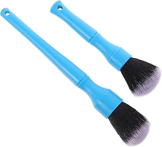 VICASKY 4 Unidades De Escova De Limpeza De Carro Motores Detalhando Escovas Limpador De Ventilação De Carro Limpador De Painel Escova De Ventilação De Ar Limpador De Carro Escovas De