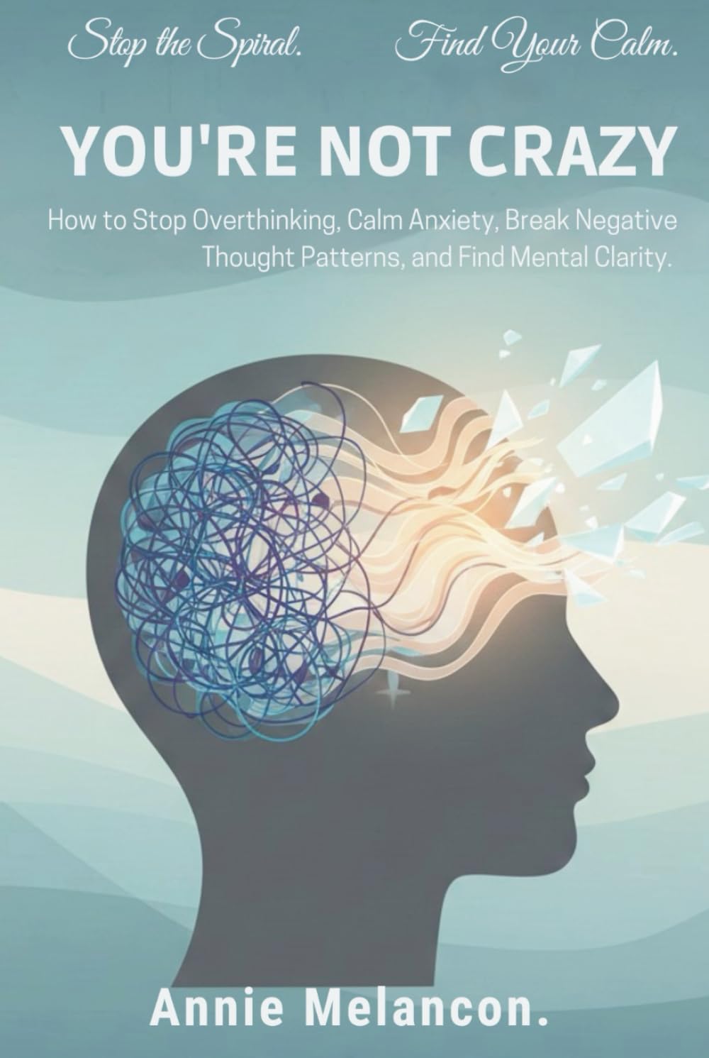 YOU’RE NOT CRAZY.: How to Stop Overthinking, Calm Anxiety, Break Negative Thought Patterns, and Find Mental Clarity.