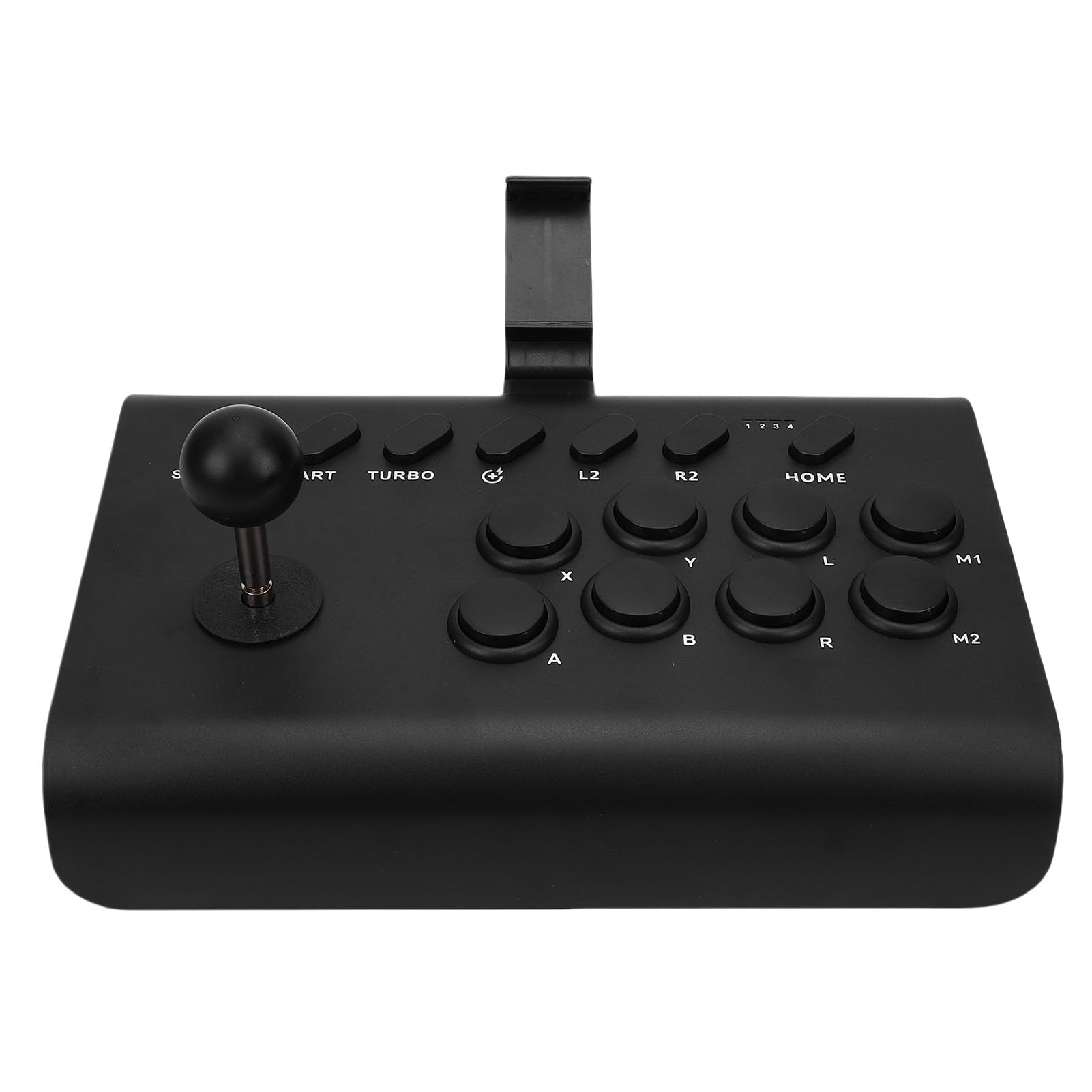 Bewinner Controller Joystick da Combattimento per Console di Gioco per IOS TV, Joystick retrò, Tasti Posteriori Personalizzabili, Adatto per Giocatori, Batteria da 600 MAh
