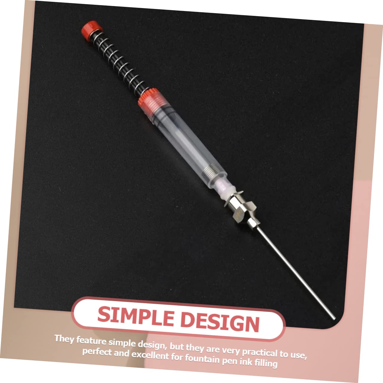 MAGICLULU 48stücke Teiliges Füllfederhalter Tintenfüller Ergonomischer Tintenspring-konverter Aus Edelstahl Für Schule Büro Und Alltag Leicht Und Tragbar Für Stift-nutzer