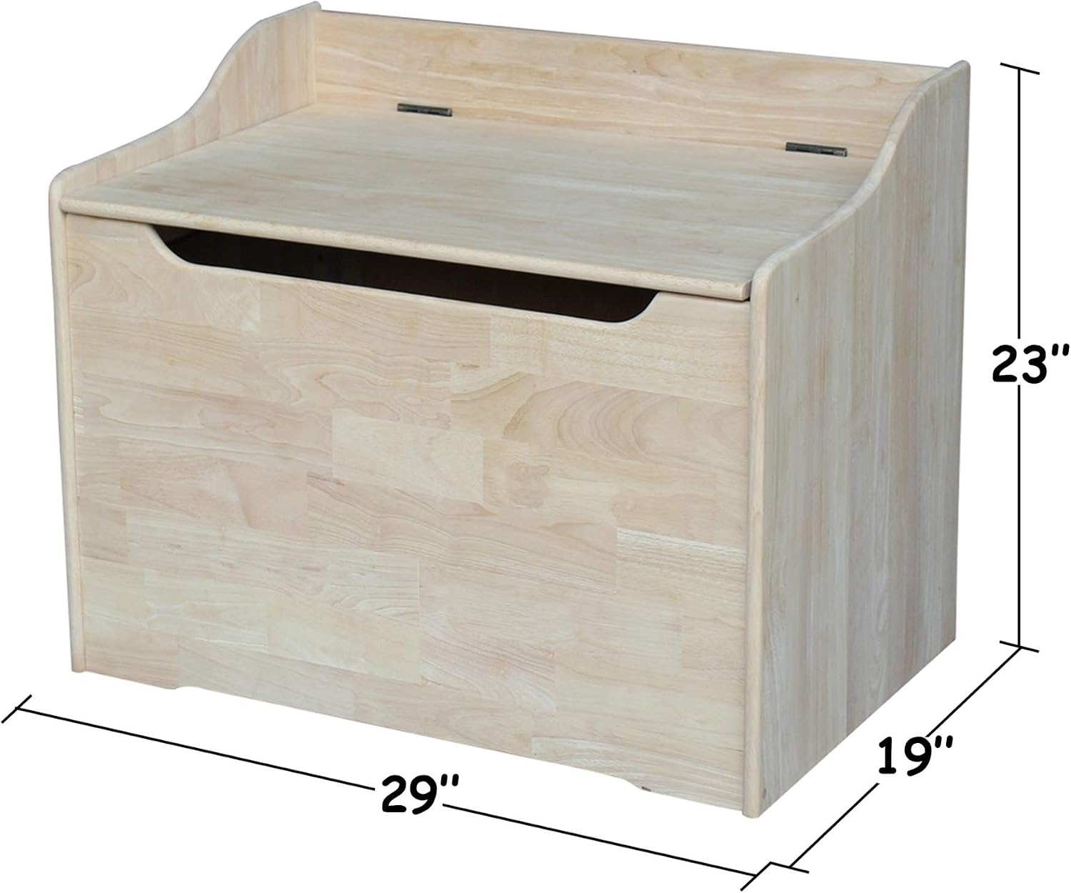 International Concepts Unfinished Juvenile 28" Storage Box