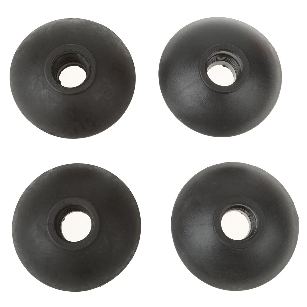 Optimuss 4pcs Replacement Rubber Mud Basket for Trekking Poles Hiking Sticks 5cm-image-16