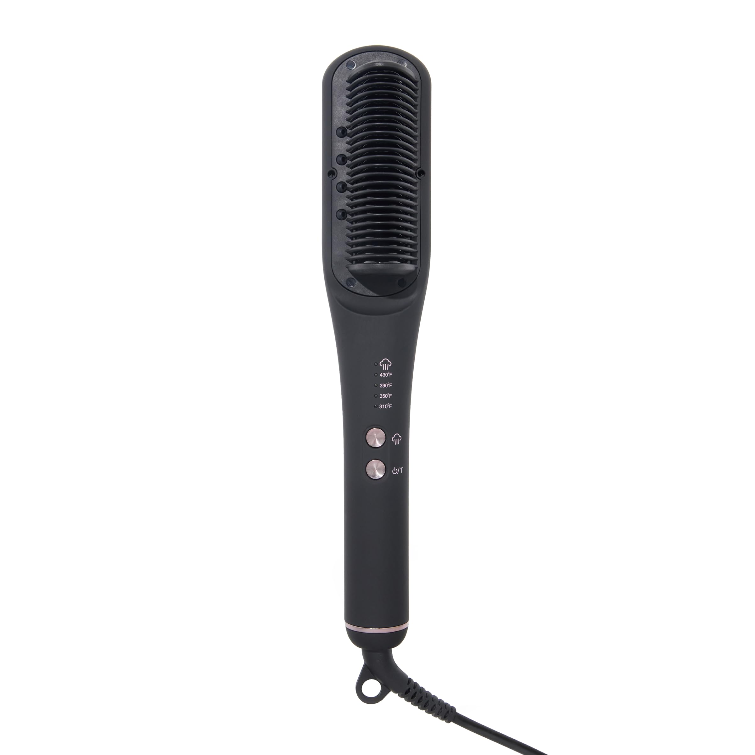 Amazon.com : L'ANGE Hair SteamSmooth Steam Smoothing Comb, Black