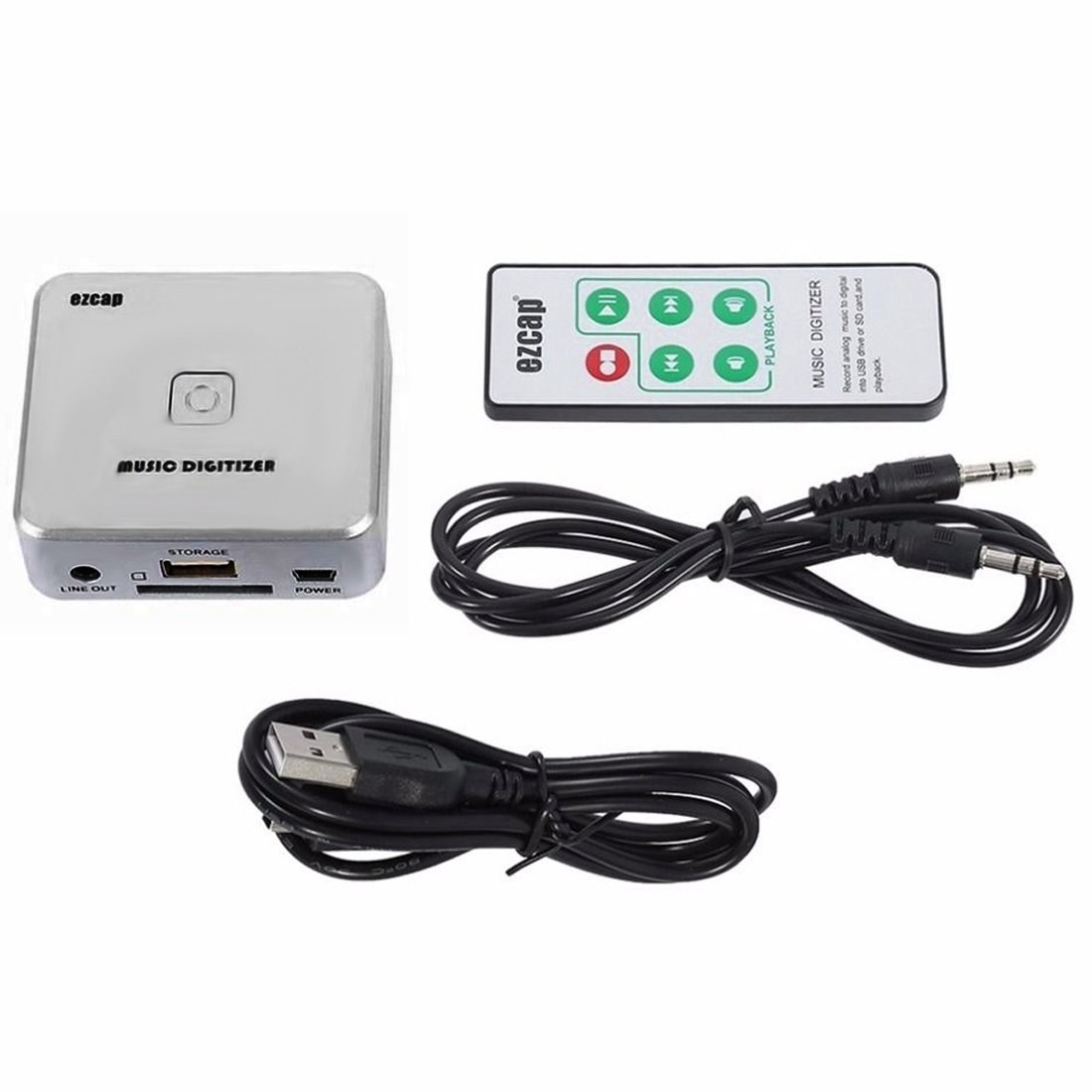 Registratore convertitore acquisizione recording Mp3 da Linea audio recorder capture stereo Line in Rca Jack music digitizer