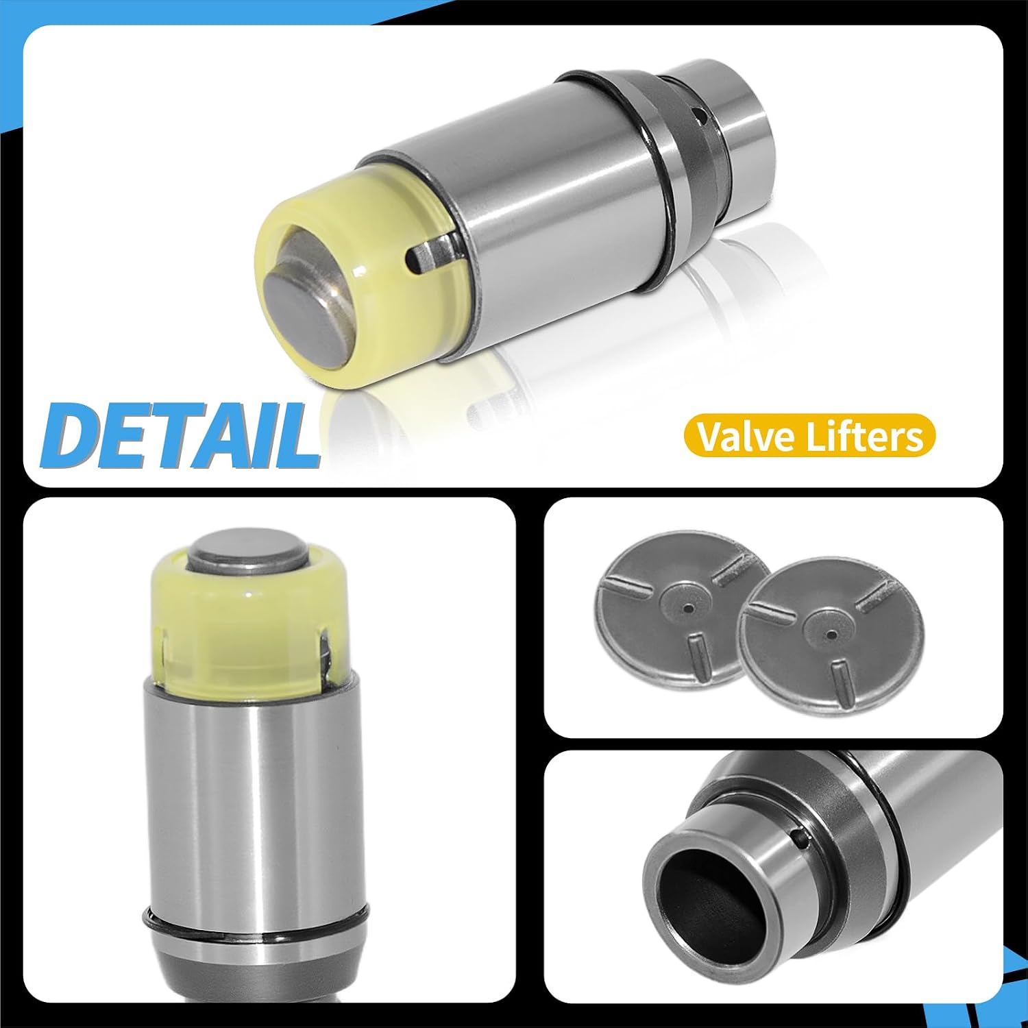 12Pcs LIF1145 LF30135 Hydraulic Valve Lifter Tappet Kit for 1994-2011 Chrysler 300 Pacifica Concorde for Dodge Avenger Intrepid for Plymouth 3.2 3.5 4.0L V6 Engines