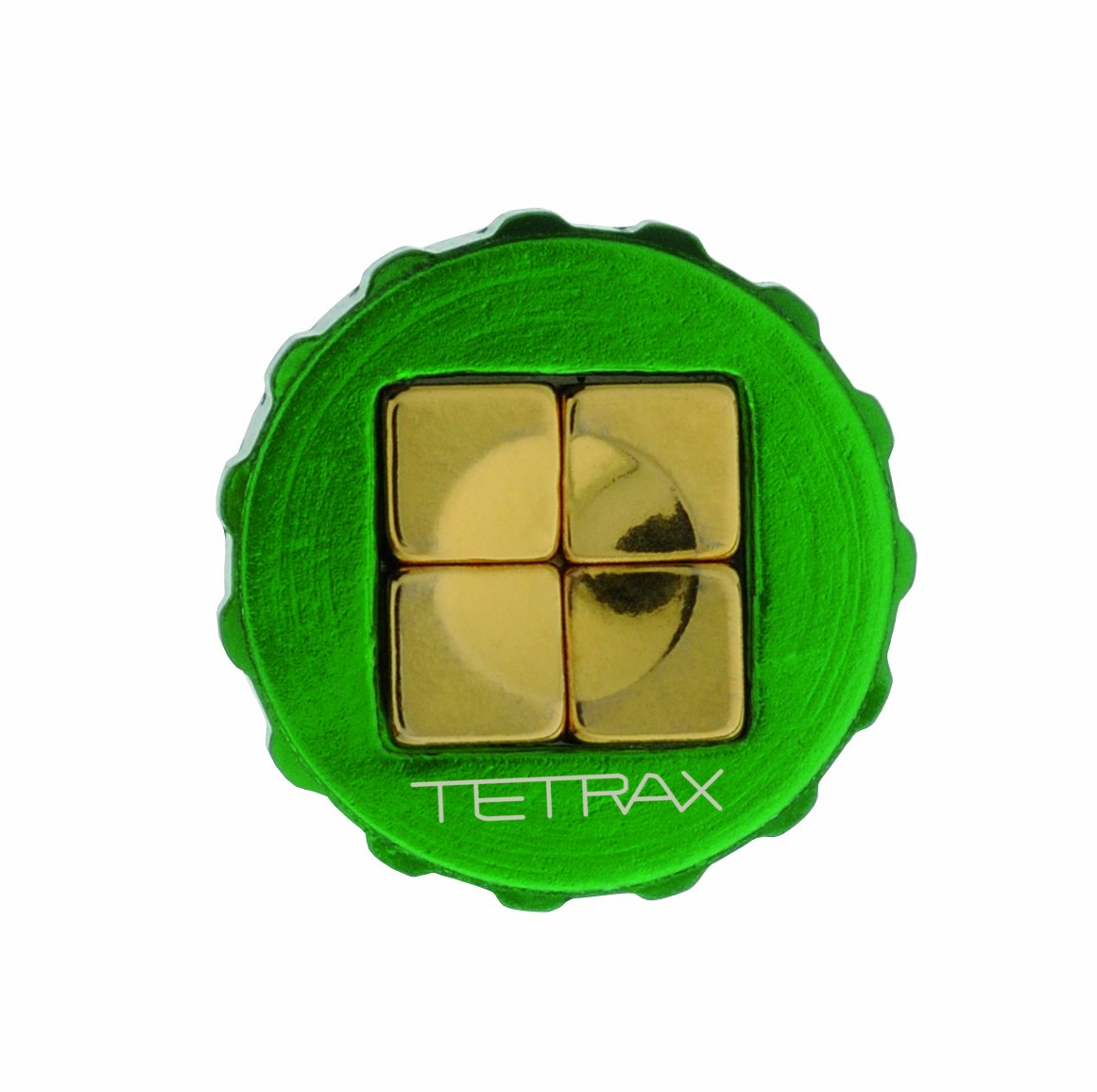 Tetrax 72013 FIX Smartphone/Cellphone/Remote Control Dashboard Mount Magnetic Holder with Metal Clips, Green