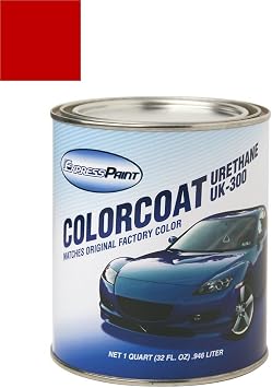 Quart for Subaru 4-Door Automotive Touch-up Paint - Splendor Red 726 - Color-Only Package