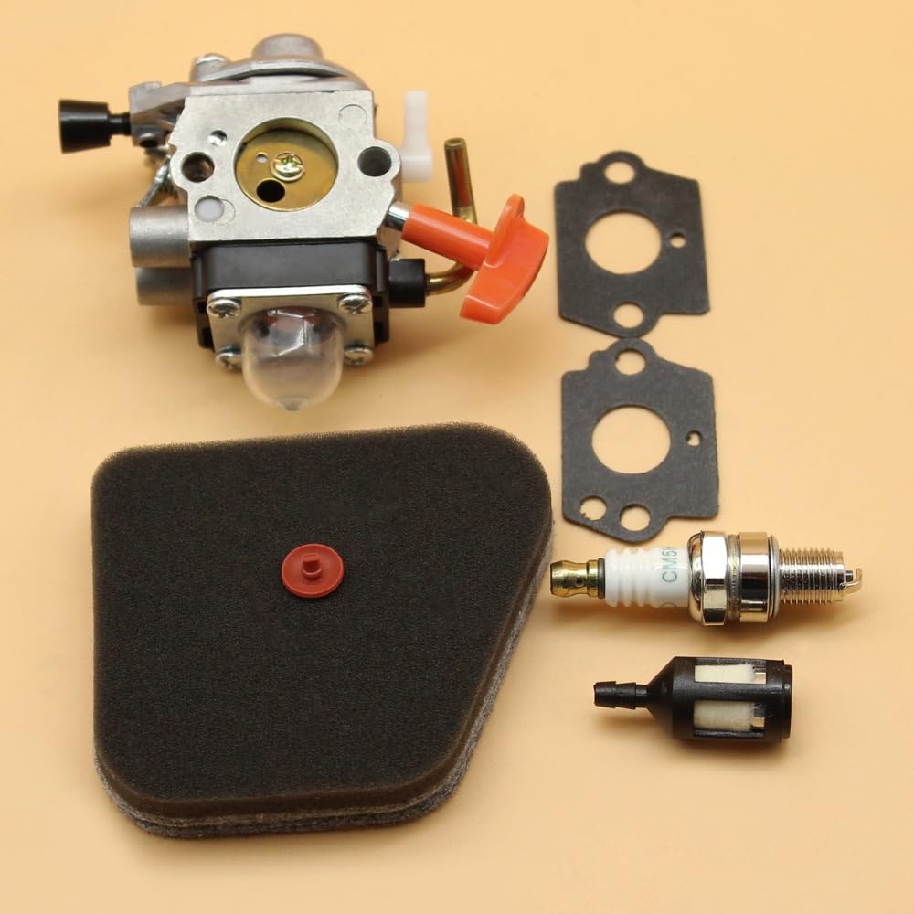 Zestaw serwisowy filtra powietrza gaźnika pasuje do STIHL FS87 FS90 R FS100 FS110 FS130 R FC 90 95 100 HL100 KM90 KM100 części kosy spalinowej