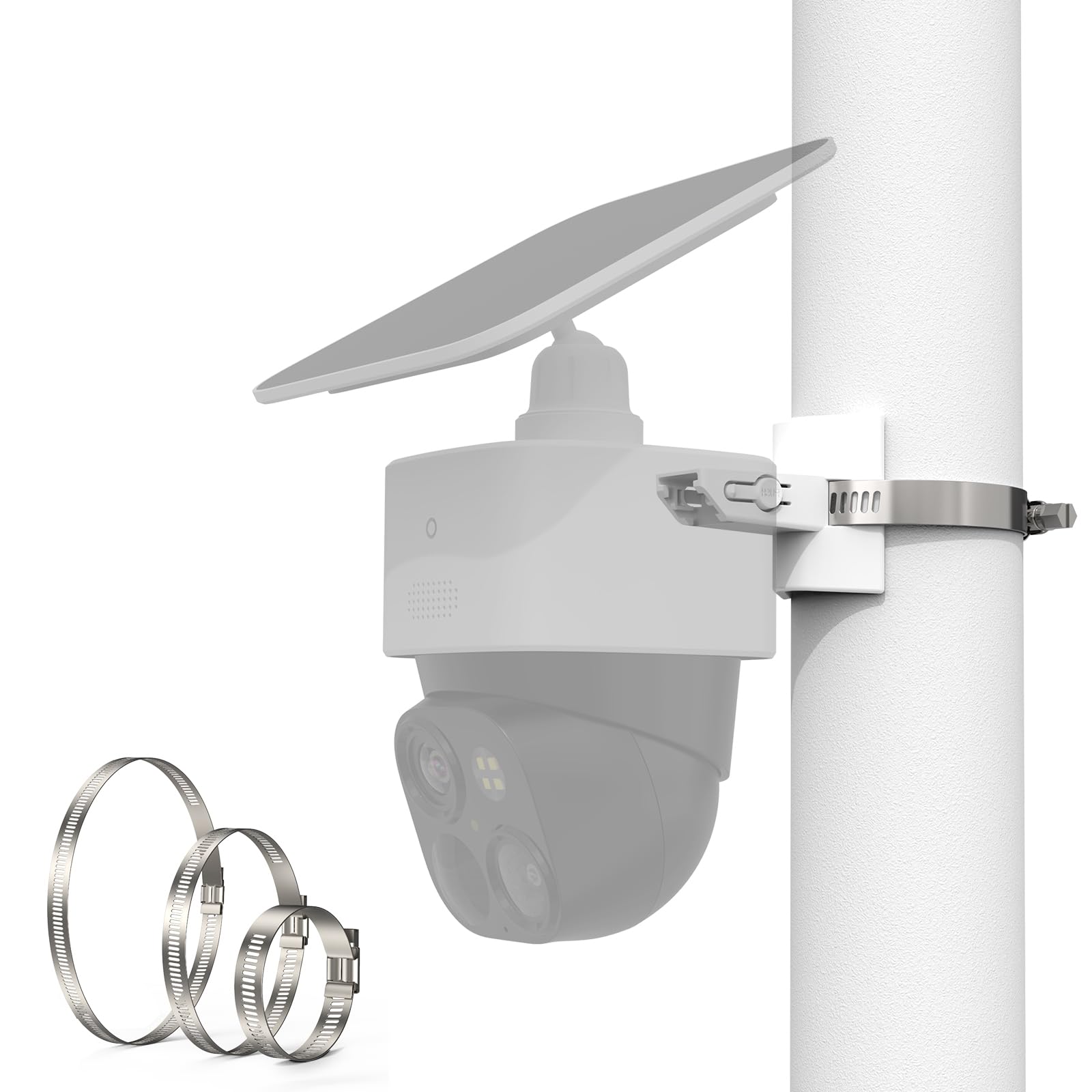 HOLACA Masthalterung Kompatibel mit eufy Security SoloCam S340/E30/E42, Masthalterung