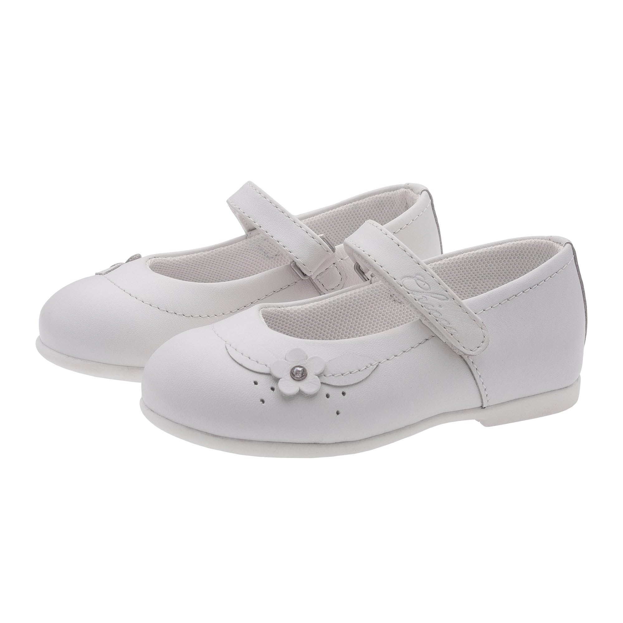 Chicco, Ballerine Bambina, Ballerine Bianche Bambina, Ideali per Le Occasioni Speciali, Scarpe Neonata, Designed in Italy