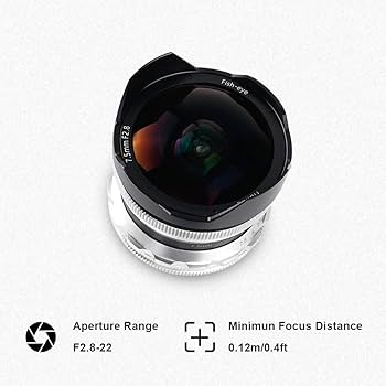 SONY - pergear7.5mm F2.8 fisheye ソニーeマウント PERGEAR 7.5mm F2.8 Fish Eye Manual Focus Fixed Lens – Pergear