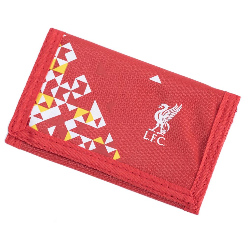FOCO Casual Liverpool FC 12 cm x 8 cm Wallet with LFC Club Crest, 5 Compartments, Zipper, Unisex-Adults, Polyester