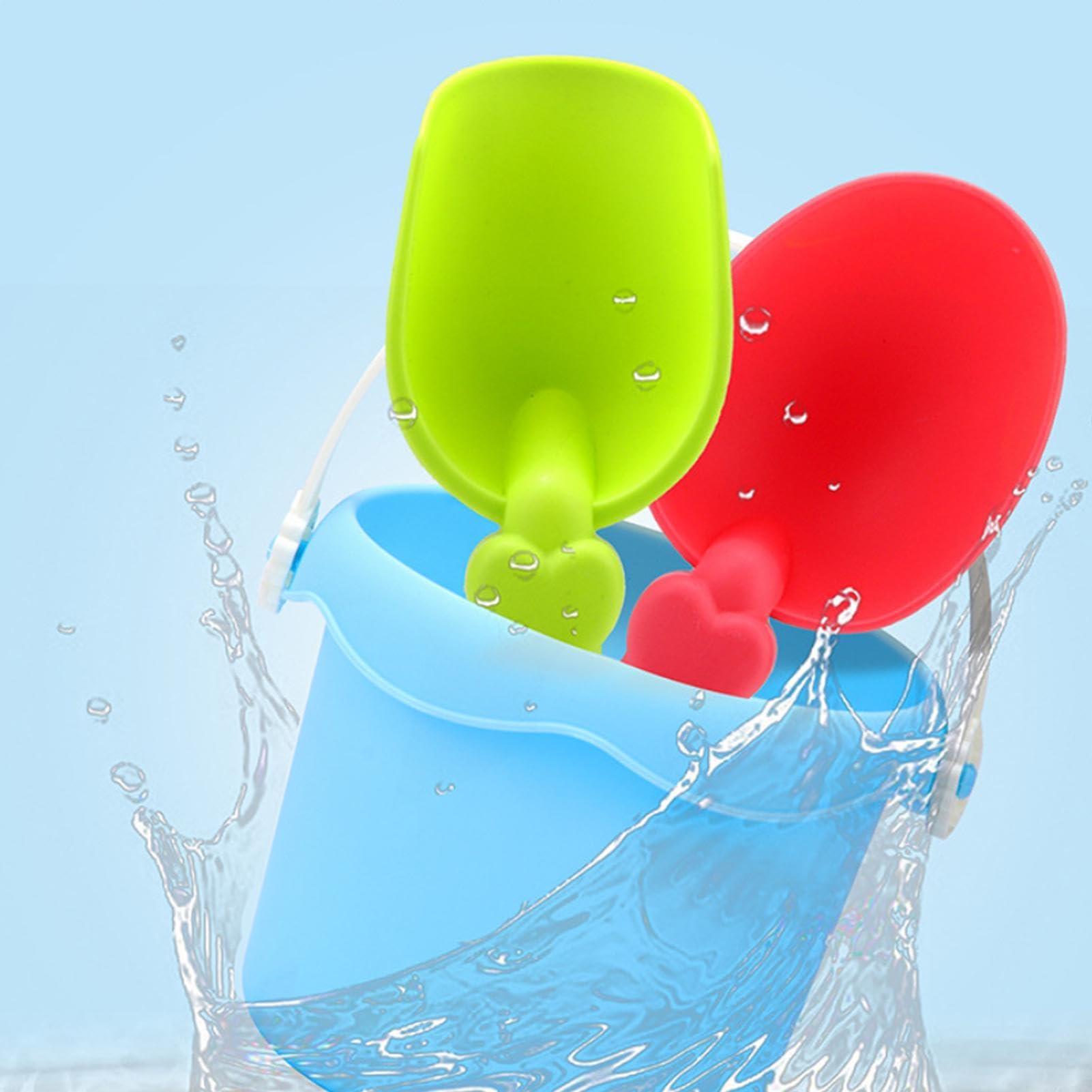 Set da Spiaggia per Bambini | Set da Spiaggia da 30 Pezzi,Estivi per Viaggi e Scatola Sabbia | per Giochi in Acqua, Vacanze al Mare, Estate, Viaggi, attività all'Aperto, Giardino,