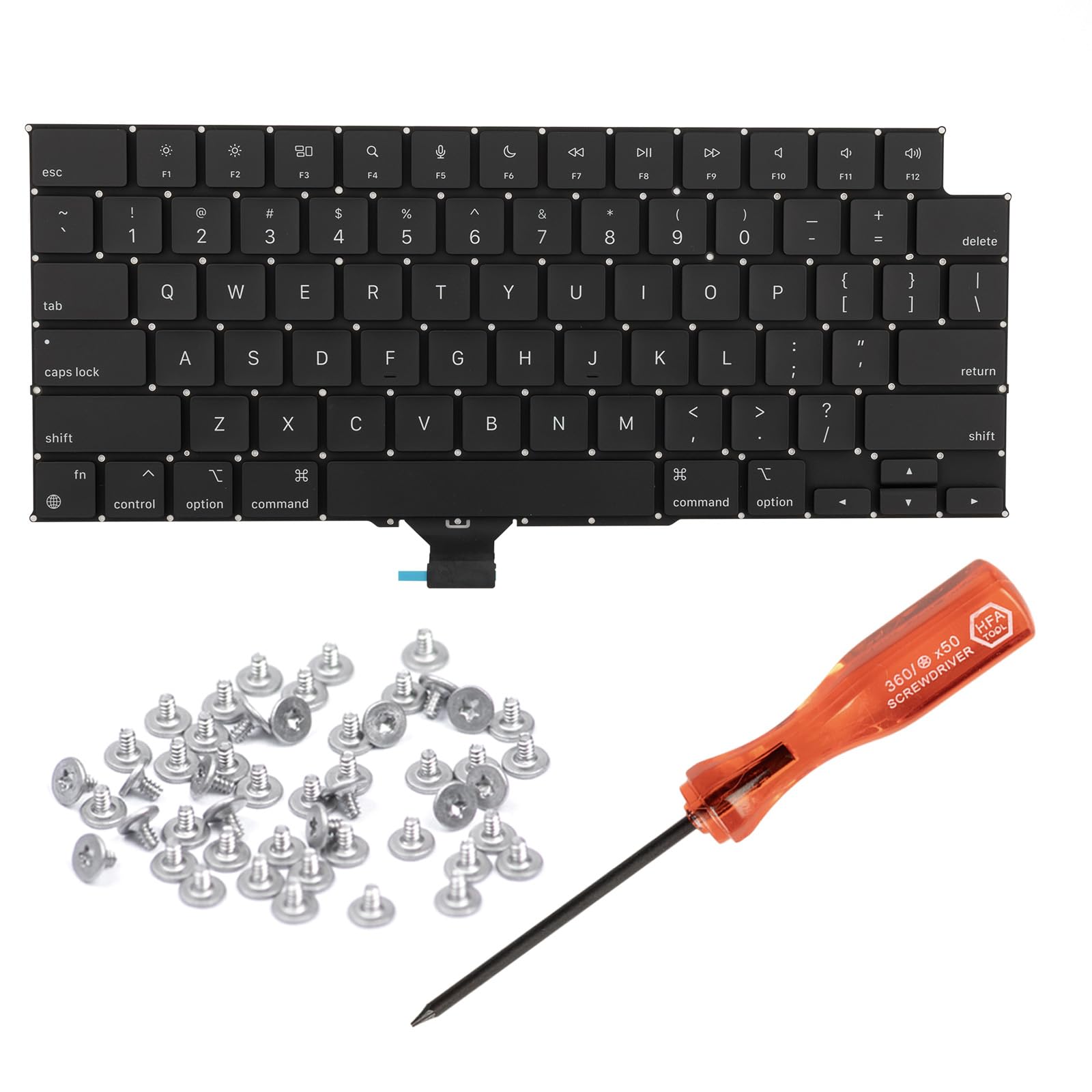 Amazon.com: HAWSON US A2442 A2485 Keyboard Replacement for MacBook
