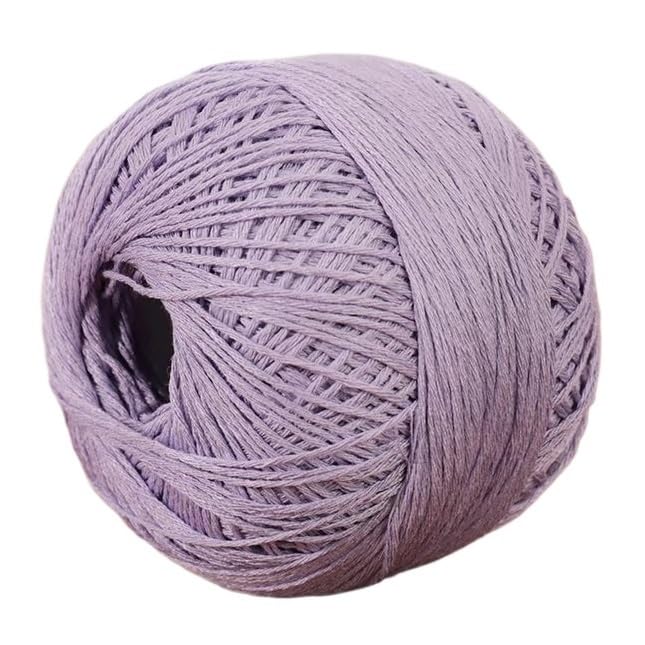 Fil lin coton taille 6 anti-dédoublement pour réussir votre dentelle au crochet