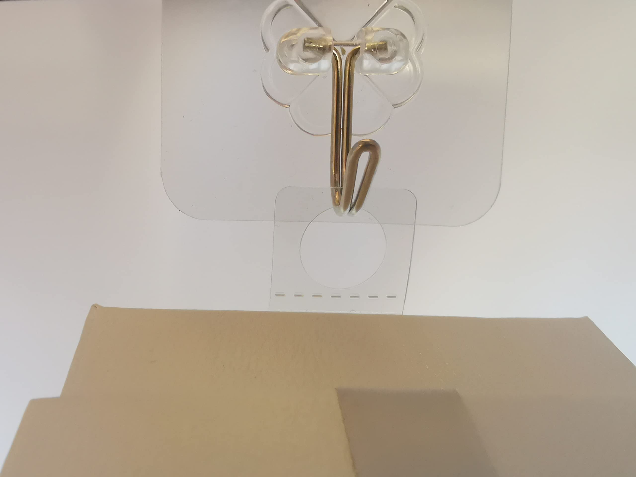 200 Pezzi Gancio E Loop Adesivi - 2 Cm Diametro, Bianchi - Per Oggetti Leggeri, Autoadesivi - Foto 2