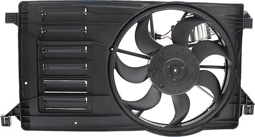Miniatura 5 de Evan Fischer Ventilador de refrigeración para radiador compatible con Mazda 3 2010-2013, compatible con Mazda 3 Sport 2010, compatible con Mazda 3
