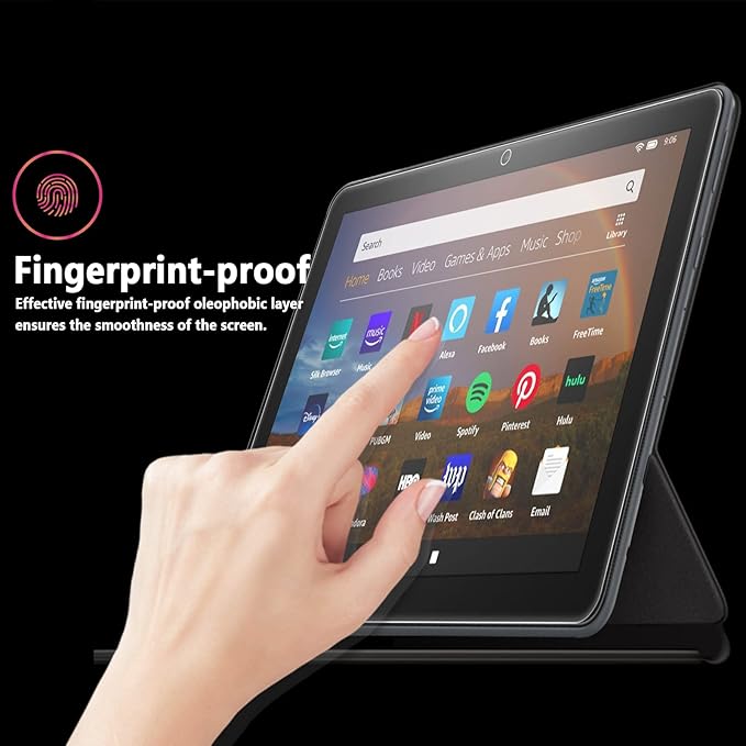 Protector de Pantalla Hianjoo [2-Pack] Vidrio Templado 9H para HD 8/8 Plus miniatura 6