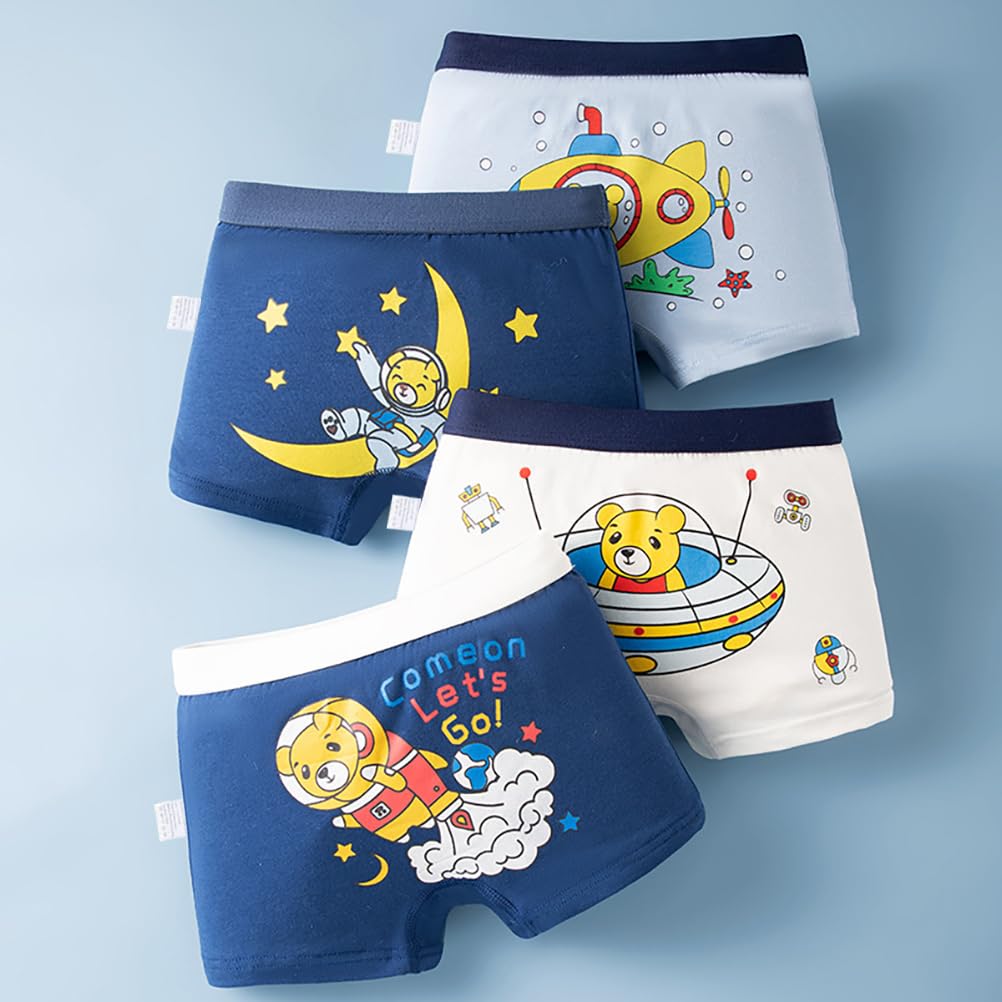 Boxer Enfant Garcon Calecon Enfant Culotte Garçon Animaux Mignons Coton,3-13 Ans