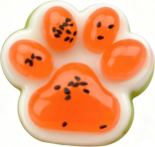 Cute Cat Paw Squishy Fidget Toy, Soft Squeeze Paw Stress Relief Toy, Kawaii Palm Sensory Toy for Kids Adults Gift
