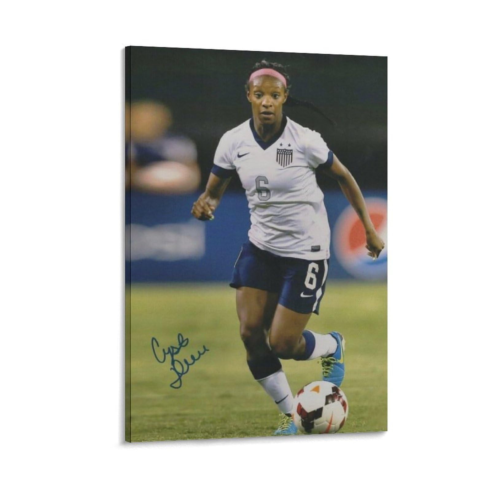 ASUIU Crystal Dunn Canvas Poster Poster Print Art Wall Painting Canvas Posters Modern Bedroom Decor 20x30inch(50x75cm)