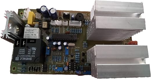 RASHRI 850VA Inverter PCB Circuit Board Kit, DIY Power Backup System Motherboard with Heat Sink