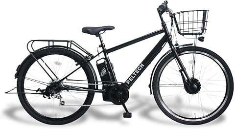 洗車しました！ペルテック　電動クロスバイク PELTECH ペルテック 電動自転車 TDA-712L 27.5インチ 12Ah