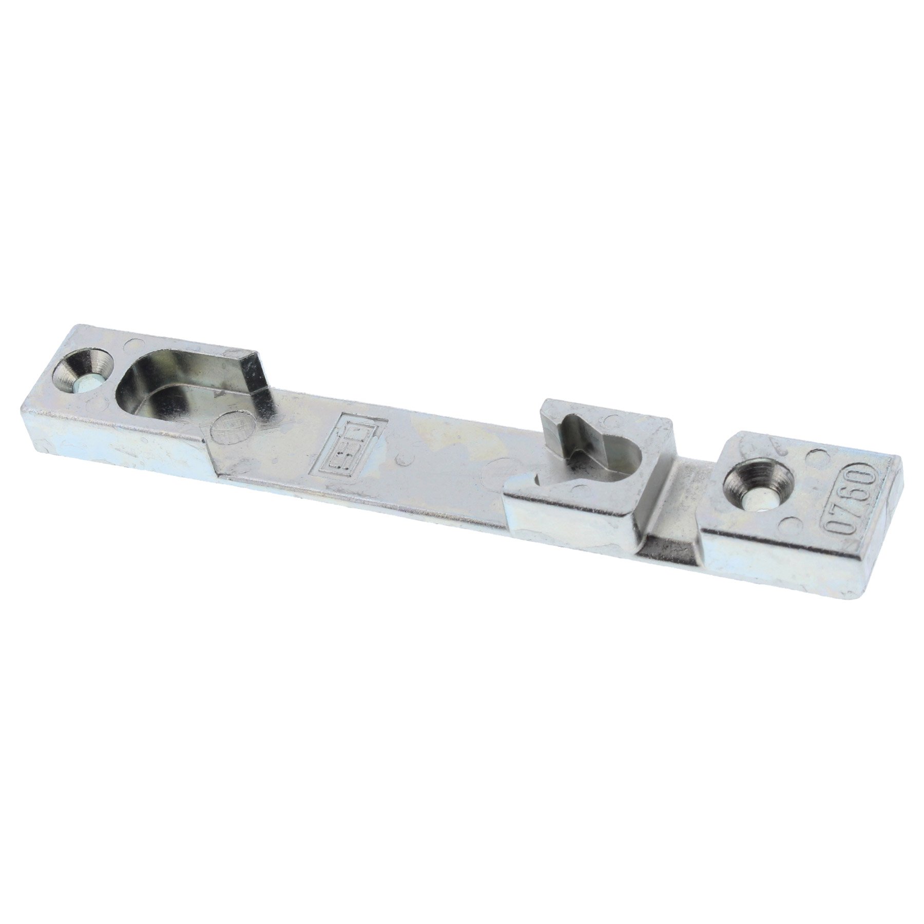 Siegenia Silver Tilt Strike Plate Type 760 Also 0760 Also A0760 Galvanised