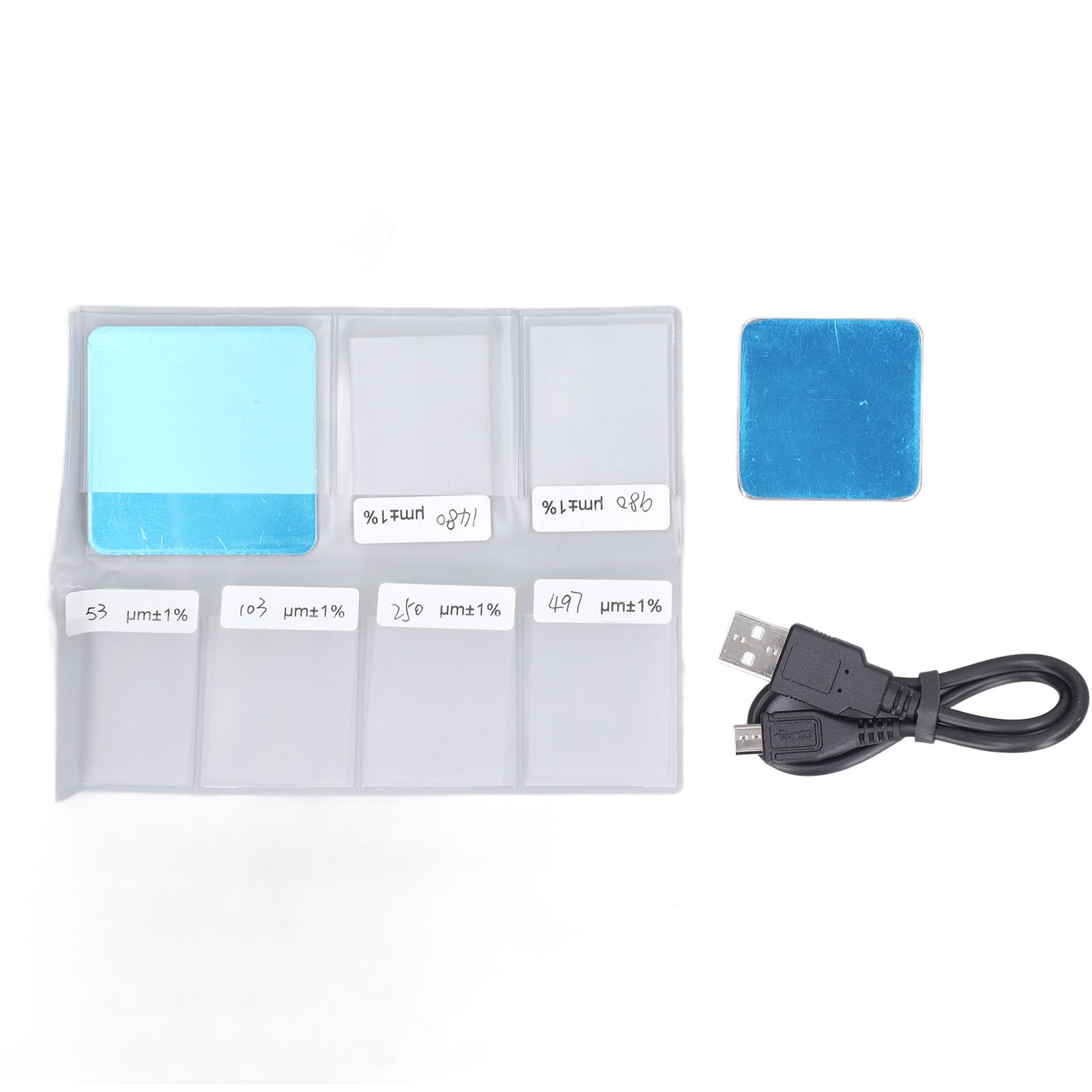 FTVOGUE Medidor de Espesor de Pintura Pantalla Digital ABS Medidor de Espesor de Revestimiento de Automóvil 0 a 1300um Sonda de Mano para Compradores de Automóviles Usados ​​Inspección de Vehículos y