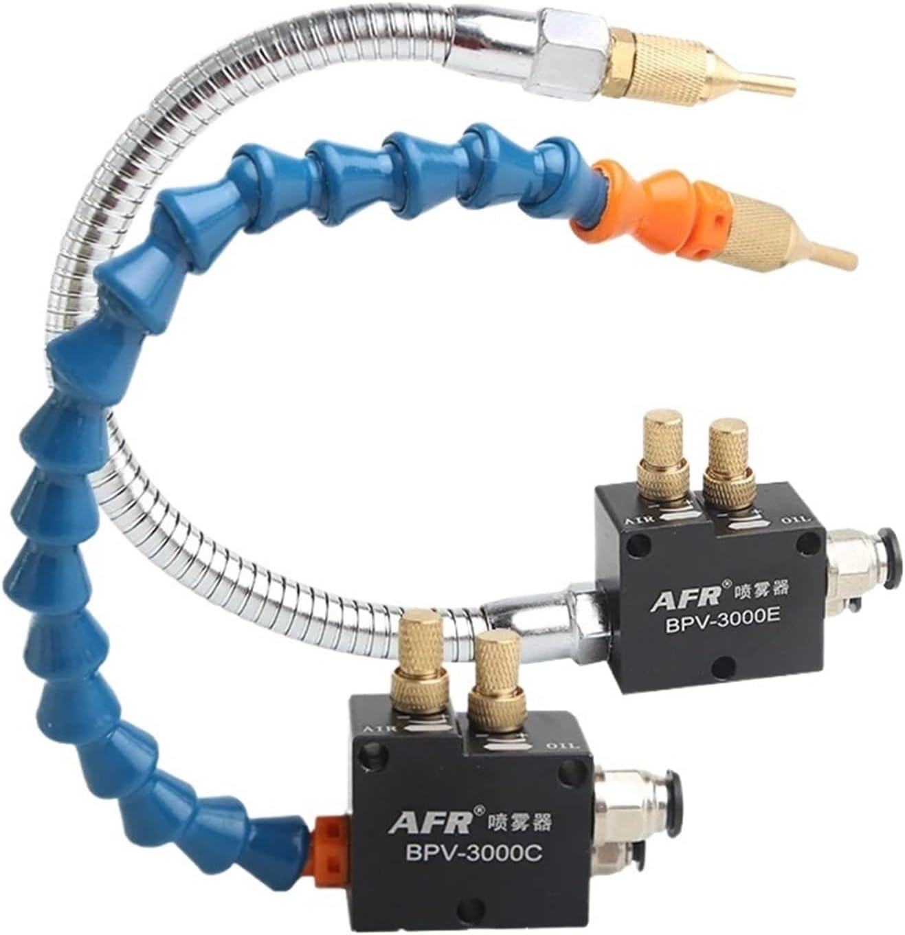 1pc Mist Coolant System Hoses Cooling Lathe Milling Drill Tool Lubrication Spray Unit Engraving Machine VS-BPV-3000(Red)