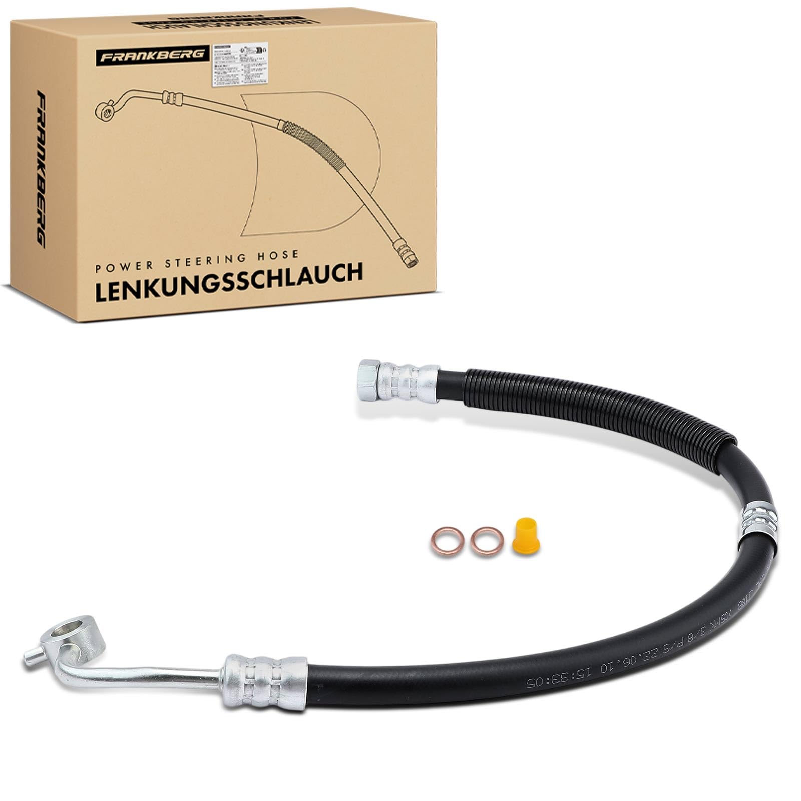 Frankberg Manguera de dirección asistida Compatible con Tucson JM 2.0L 2004-2012 Sportage JE KM 2.0L 2004-2010 Replace# 3402473,575102E000