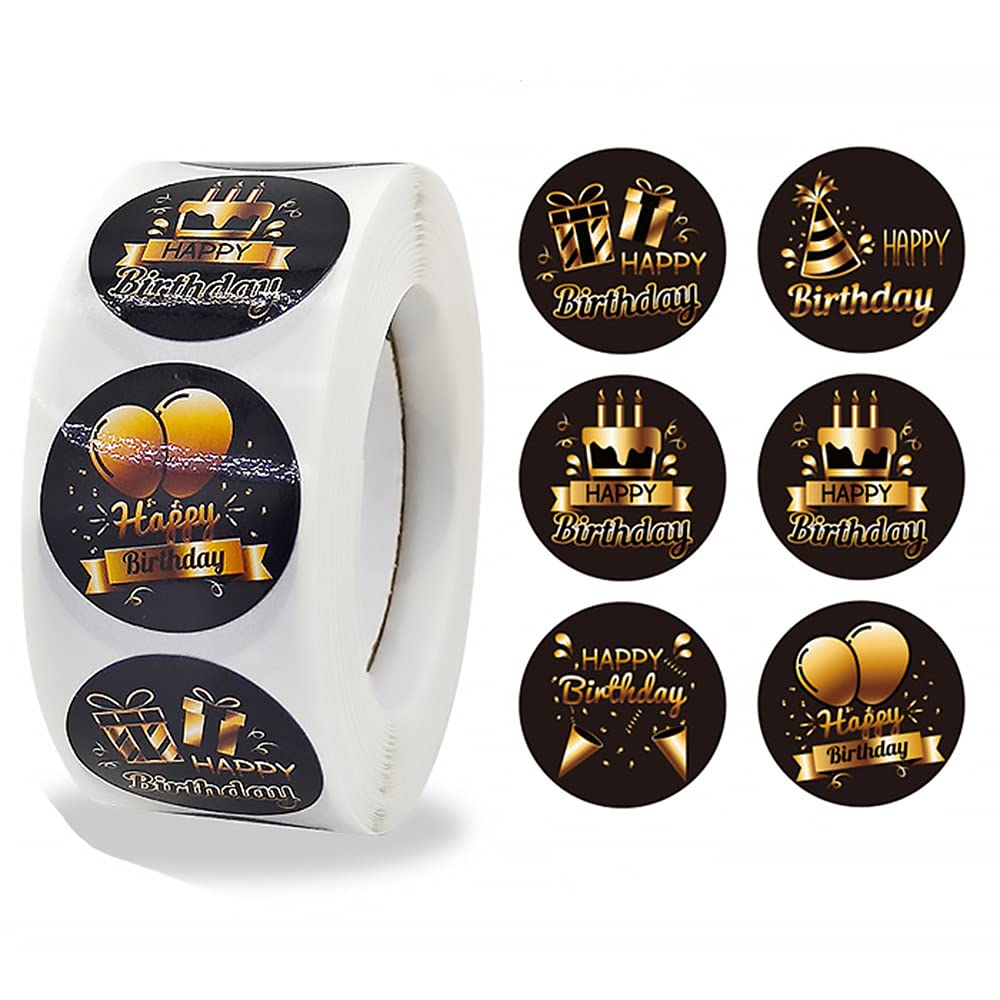 Buy 1" Happy Birthday Stickers for Kids Birthday Party Birthday