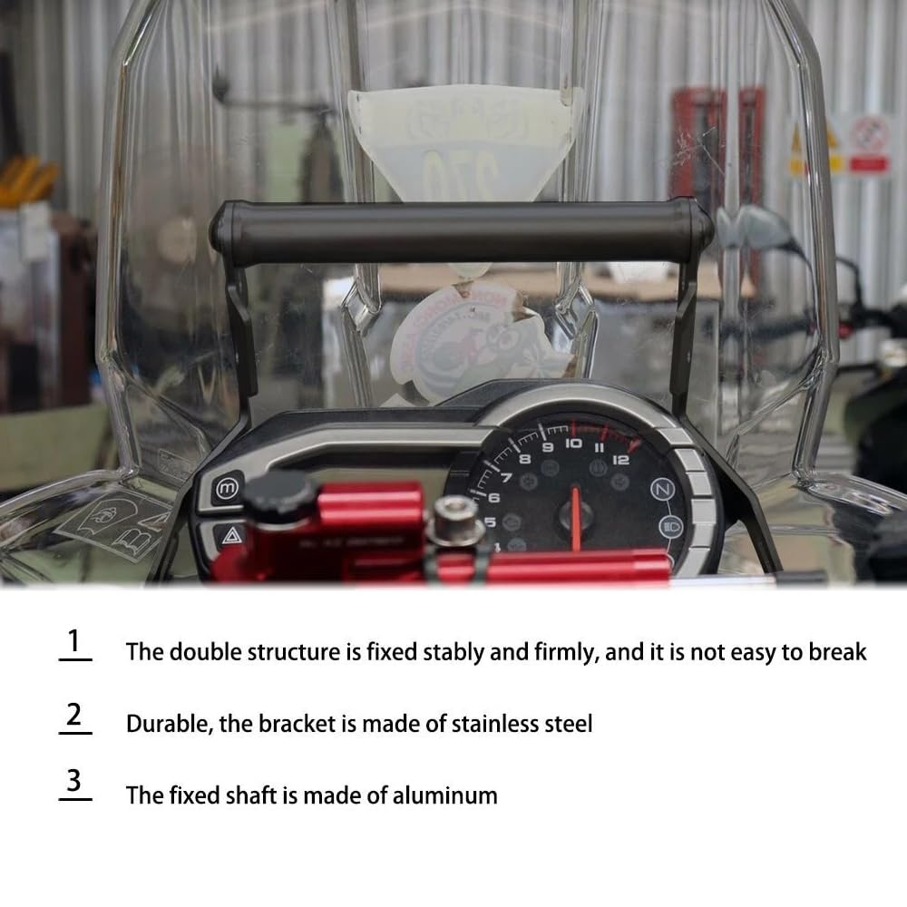 Générique dla Tiger 800 XC XR XCX XRX 2015-2017 Moto Smartphone Nawigacja GPS Adapter Plate Holder Bracket