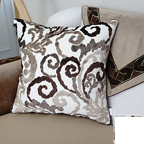 Coussin minimaliste 60x60 en coton PP pour canapé et lit confortable