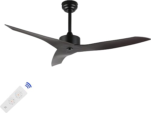 JONATHAN Y JYL9715C Aldrin - Ventilador de techo de 6 velocidades con aplicación móvilcontrol remoto, 50 pulgadas, moderno, contemporáneo,