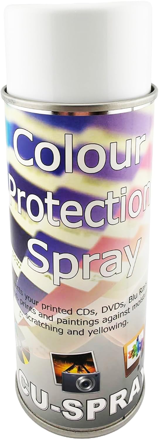 ACU-Spray Inkjet Fixative Spray Inkjet Print Fixing for Ultimate UV Protection and Waterproofing Enhance & Preserve Your Prints with Confidence Glossy Finish 400ml Can