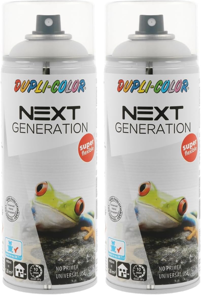 DUPLI-COLOR 480812 NEXT Trasparente satinato 400 ml (Confezione da 2)